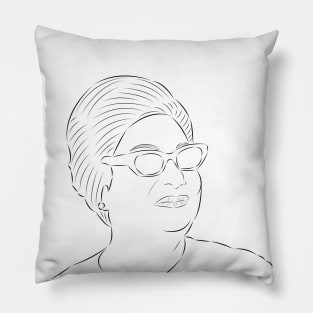 Umm Kulthum - ام كلثوم Pillow