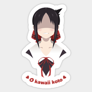 Kaguya Stickers Teepublic Uk