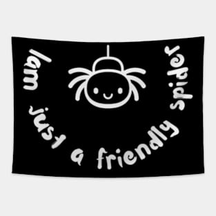 Halloween cute friendly spider Tapestry