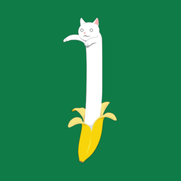 Download banana cat - Banana Cat - T-Shirt | TeePublic