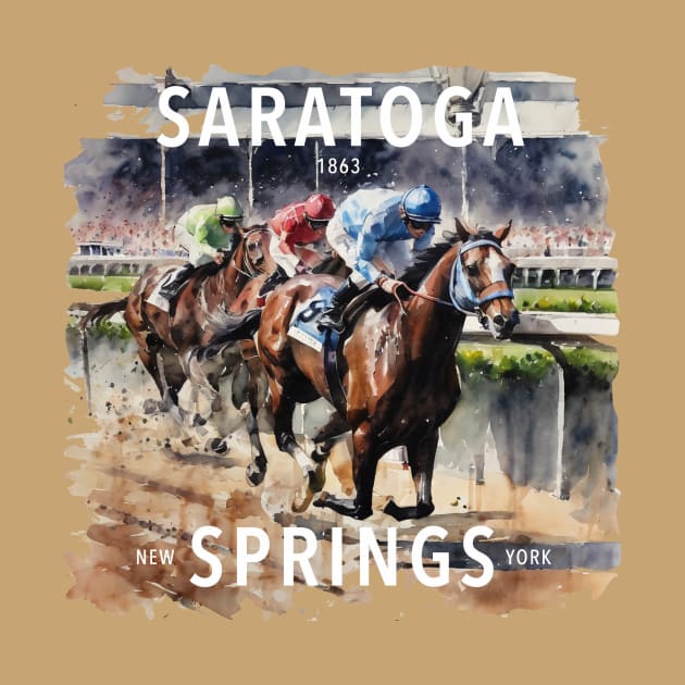 Saratoga Springs Racetrack by Cre8tiveSpirit