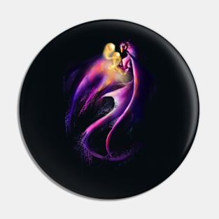 Nebula Dragon Pin