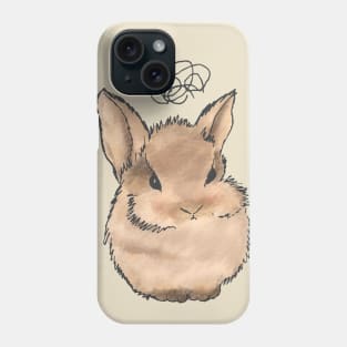 angry bunny Phone Case