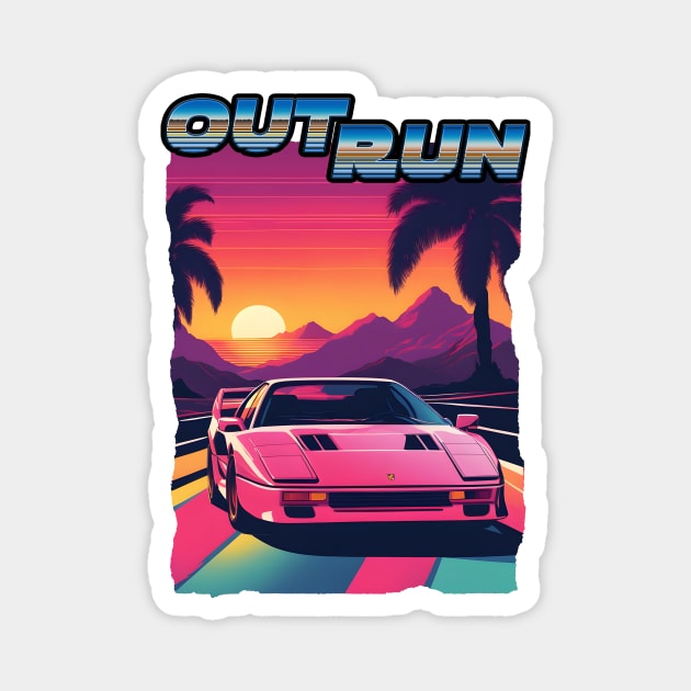Out Run Magnet by SimonBreeze