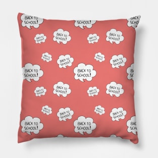 Back to School Pillow