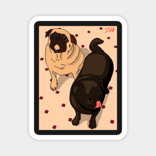 Pug Time Magnet