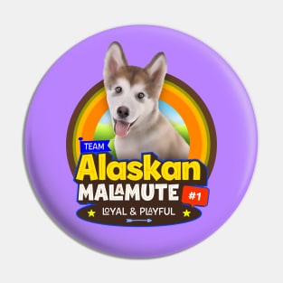 Alaskan Malamute Pin