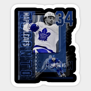 Auston Matthews Hockey Sticker by Toronto Maple Leafs for iOS