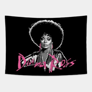 DIANA ROSS 80S GLAM STYLE Tapestry