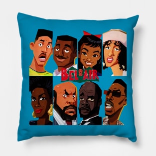 bel air the fresh prince Pillow