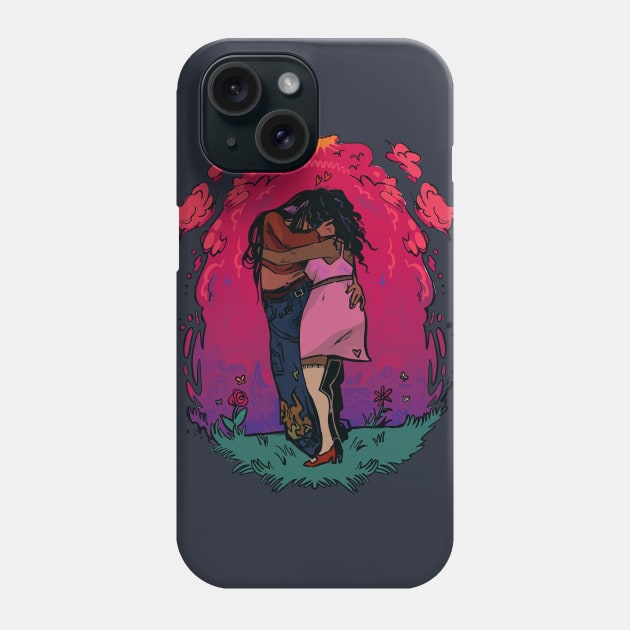 I love you Phone Case by snowpiart