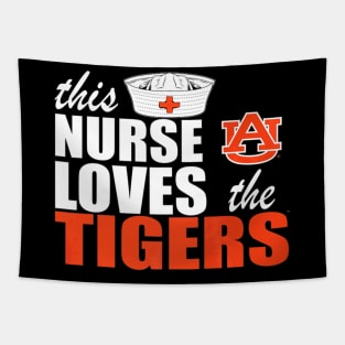 Auburn Tigers This Nurse Loves The  Apparel Tapestry