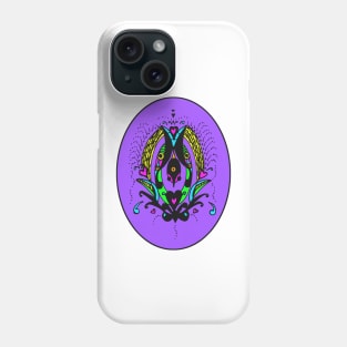 Miniature Aussie Tangle 11 coloured Version 1 Phone Case