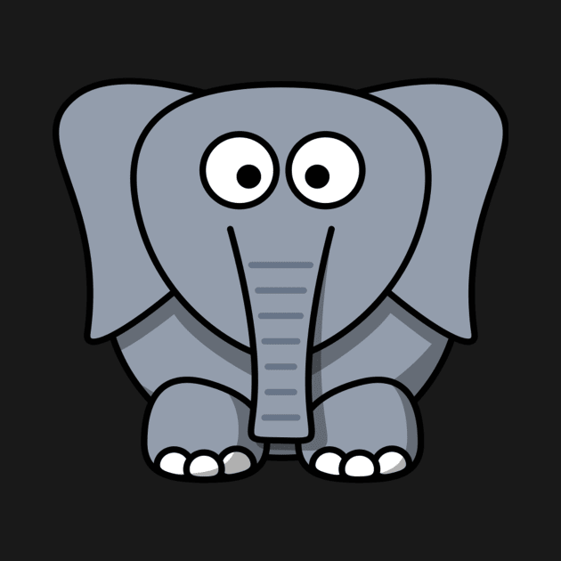 Funny elephant by BrechtVdS