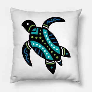 Sea Turtle (Aboriginal) Pillow
