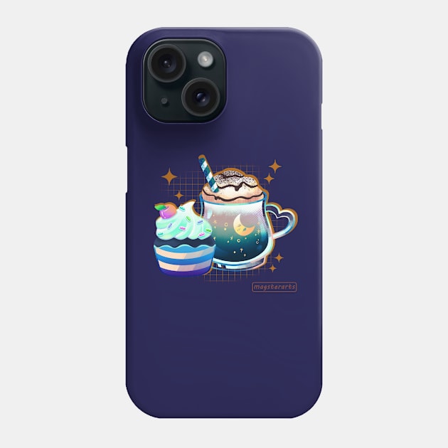 The Deadly Midnight Snack Phone Case by magsterarts