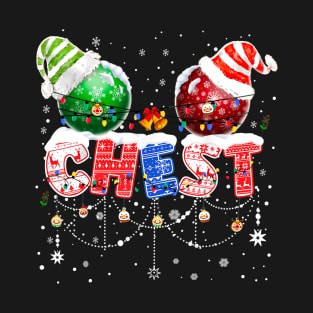 Chestnuts Matching Family Funny Chest Nuts Christmas T-Shirt