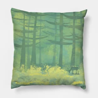 The Clearing in the Forest Pillow