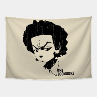 The Boondocks Siluet Tapestry