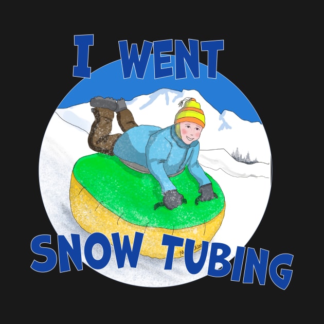 Kids Snow Tubing, I Went Snow Tubing by MMcBuck