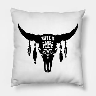 Wild and free Pillow