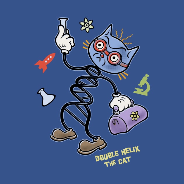 Double Helix the Cat by kbilltv