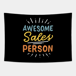 Awesome Salesperson Tapestry