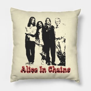 Alice four in fire chains Pillow