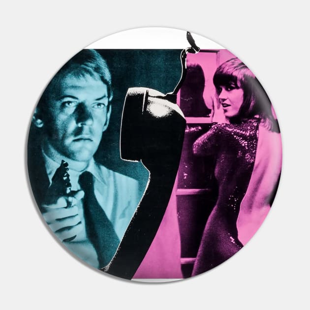 Klute Movie Poster Pin by MovieFunTime