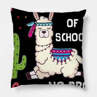 100 Days Of School No Prob Llama Pillow