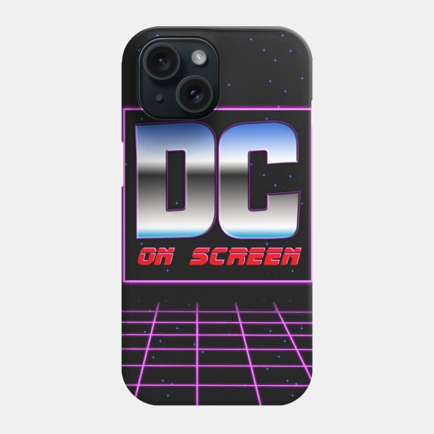 DC on SCREEN '80s Logo #2 Phone Case by DC on SCREEN