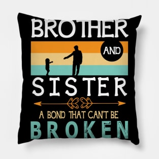 Father And Daughter A Bond That Can't Be Broken Happy Father Parent Summer Christmas July 4th Day Pillow