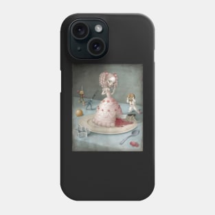 The pink skirt 2016 - Mark Ryden Phone Case