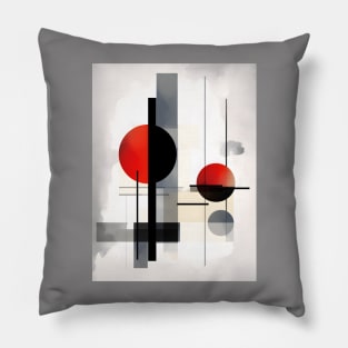 Bauhaus Style Minimalist Pillow