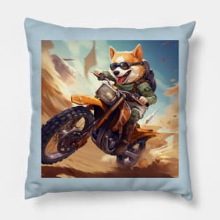 Adrenaline Corgi Pillow