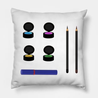 Eye Makeup Set (White) Pillow