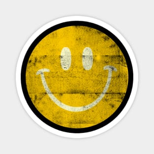 smile face retro Magnet