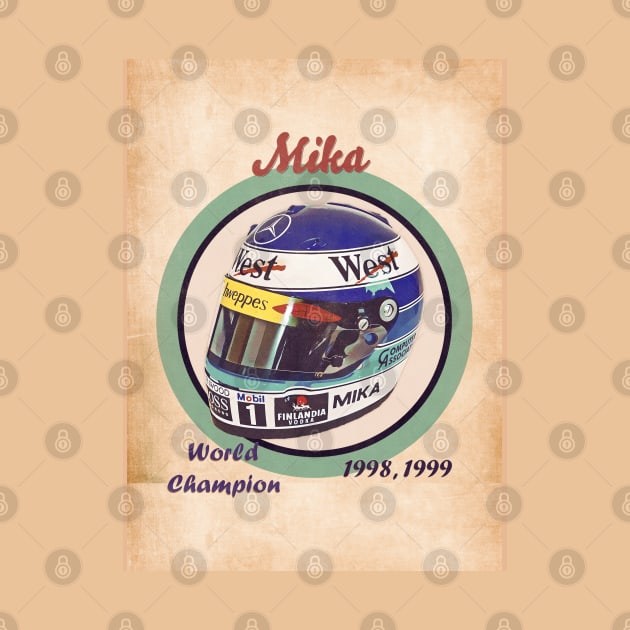 1998 Mika Hakkinen by Popcult Posters