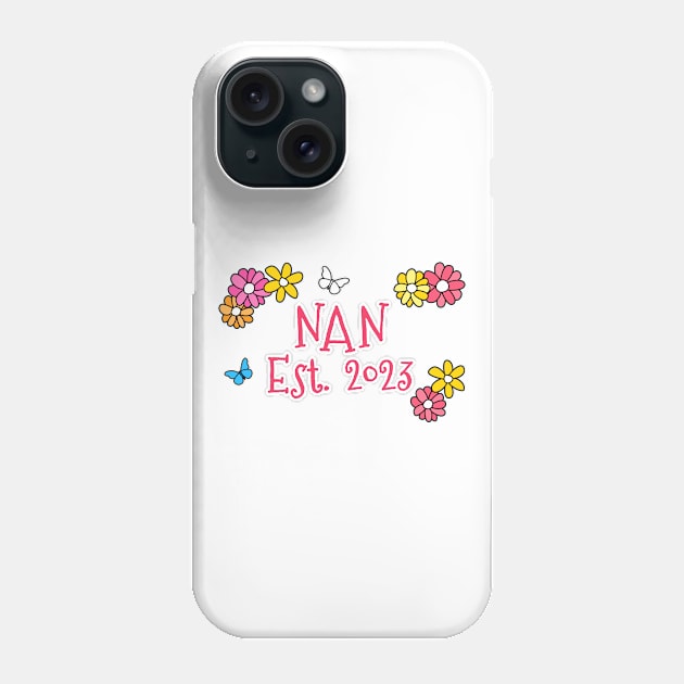 Nan Est 2023 Mother's Day Mothering Sunday Phone Case by doodlerob