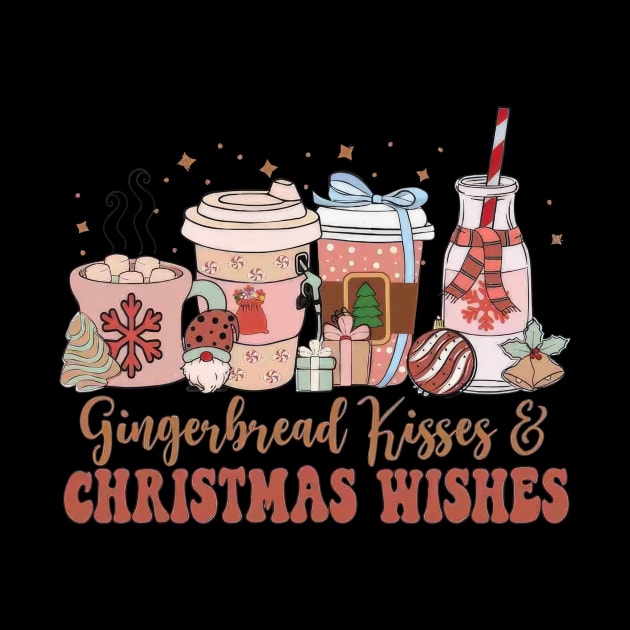Gingerbread Kisses And Christmas Wishes Coffee by Tagliarini Kristi