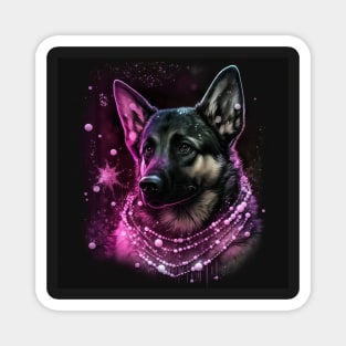 Radiant German Shepherd Magnet