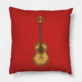 Acoustic Guitar Pillow