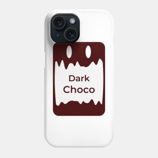 dark choco Phone Case