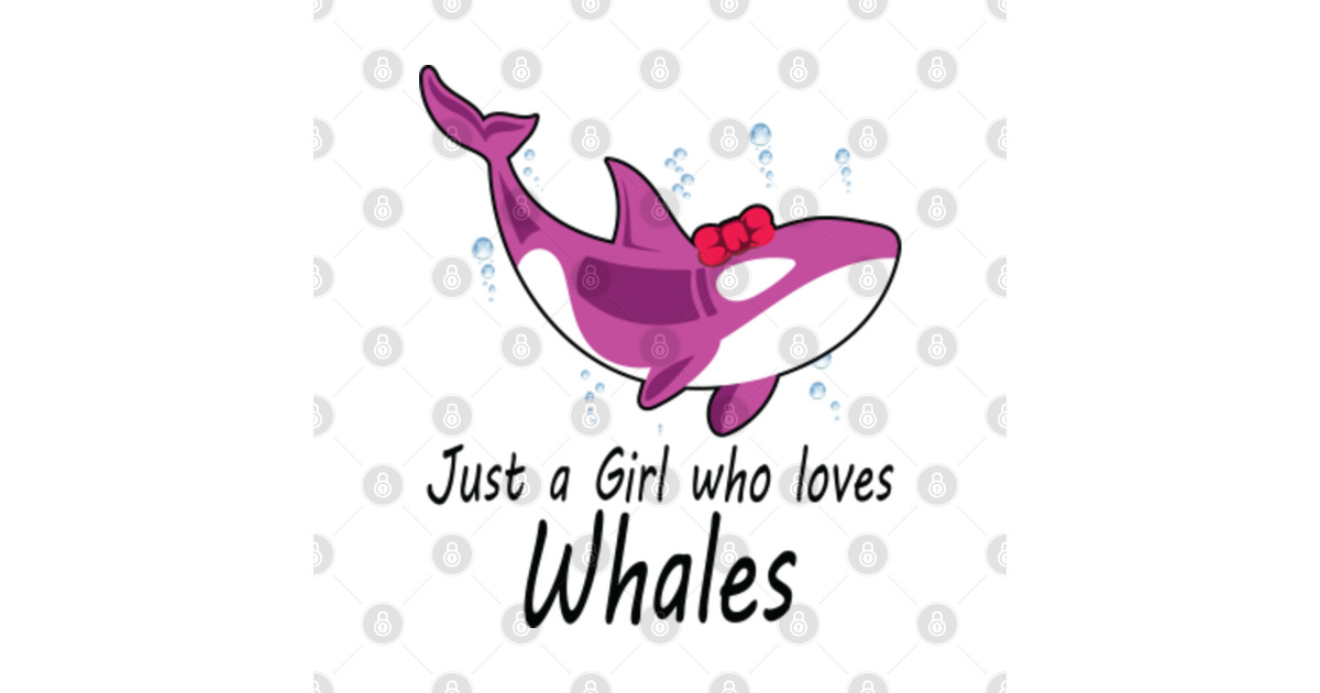 Pink Killer Whale Orca for Girl, Kids Teen as Orca Killer Whale