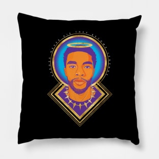 Heroes never die white type Pillow
