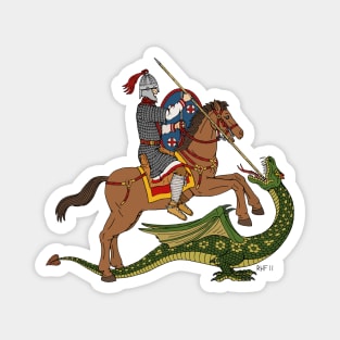 Roman Saint George Magnet