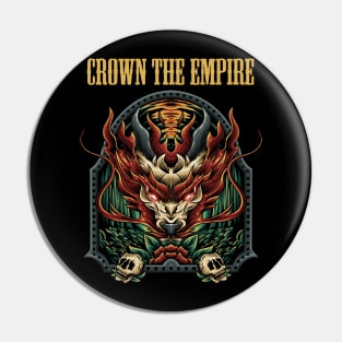 CROWN THE EMPIRE BAND Pin