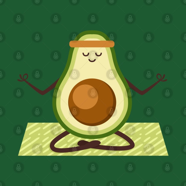 Avocado Yoga by themadesigns