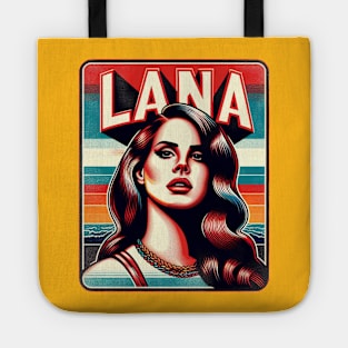 Lana Del Rey - 70s Iron-On Inspired Design Tote