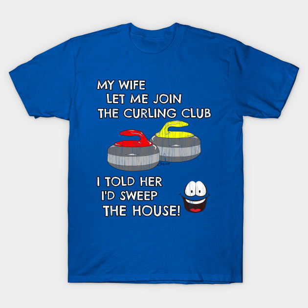 curling t shirts funny